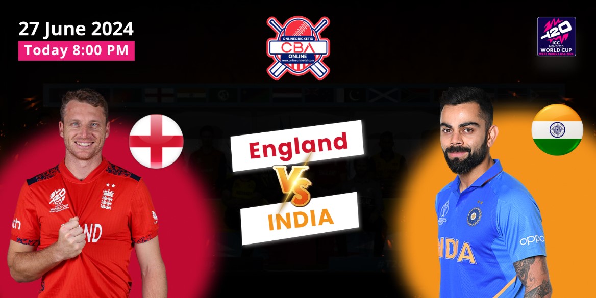 IND Vs ENG Prediction, ICC T20 World Cup 2024 Semi-Final 2