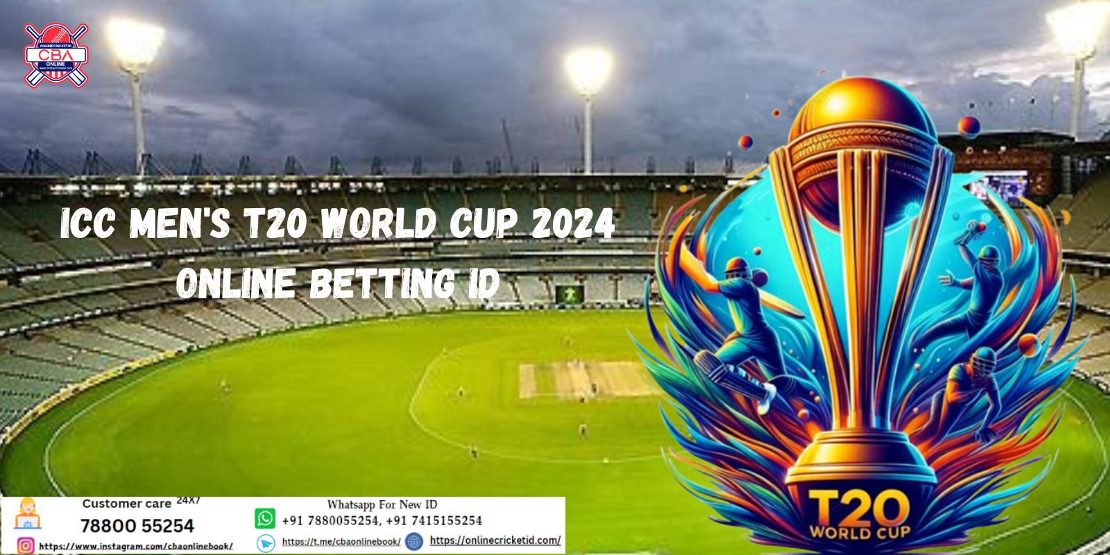 ICC Men’s T20 World Cup 2024: A Complete Guide to Online Betting IDs