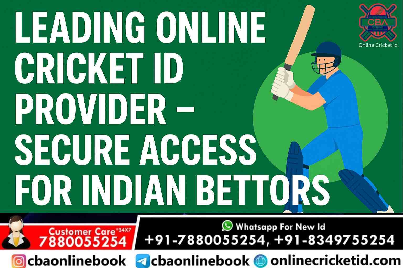 Get fast, secure access to cricket betting with India’s leading Online Cricket ID provider. Enjoy safe deposits, quick withdrawals, and trusted support 24/7.
