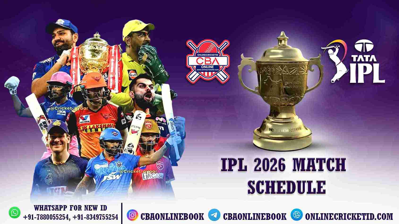 IPL 2026 match schedule
