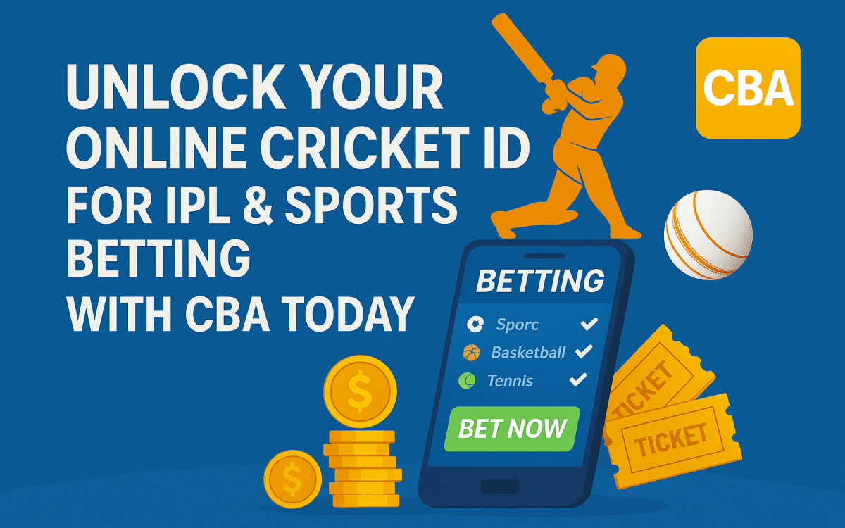 User accessing Free Cricket ID for IPL betting through CBA platform on mobile